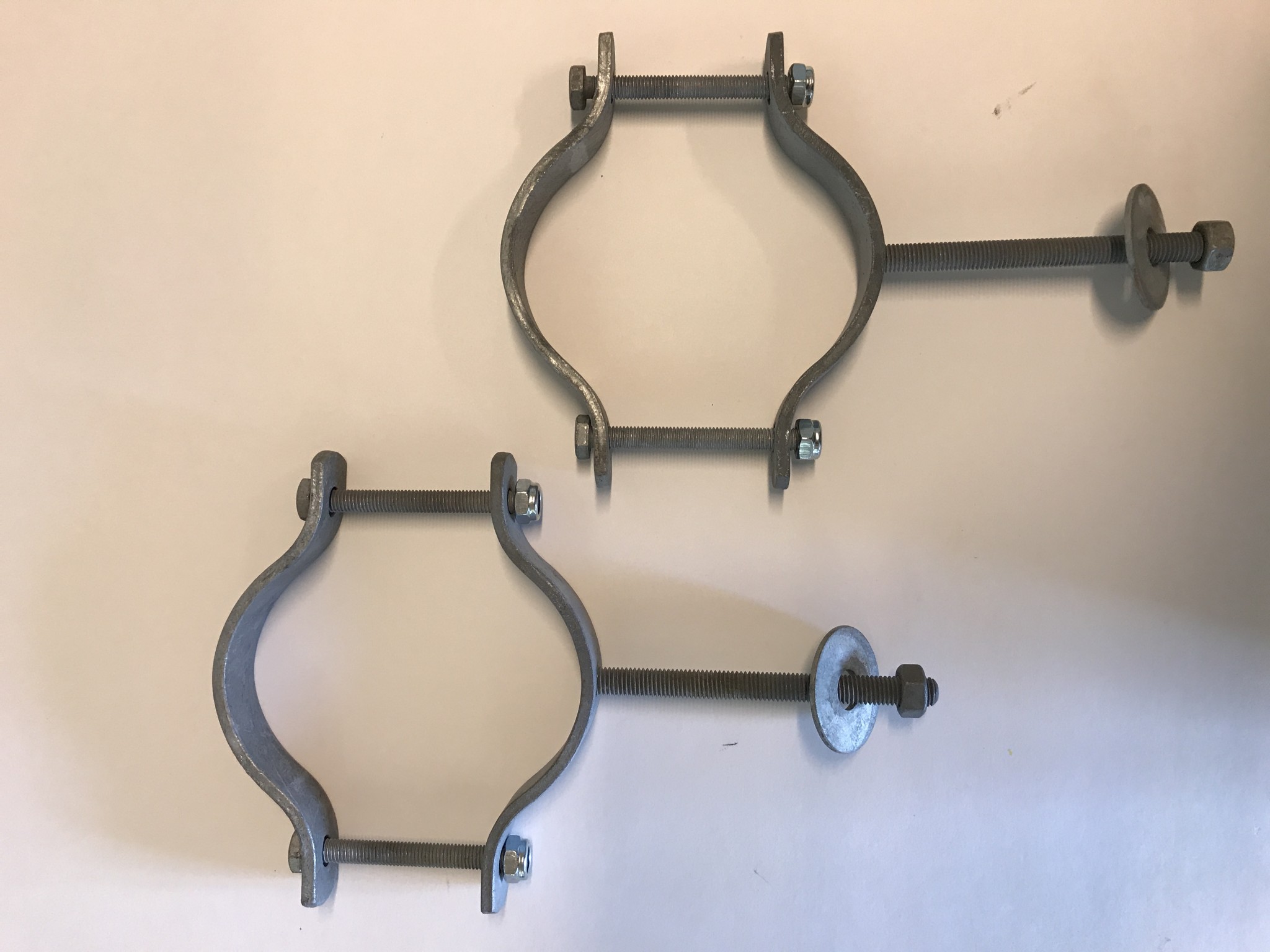 Spændebeslag 4-8m, 13,5cm lang bolt, 2stk