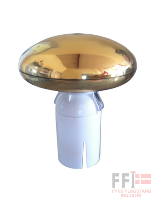 Guld Knop - drejbar 1 Guld Knop - drejbar