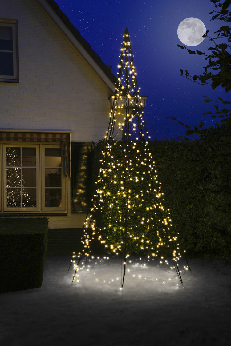 fairybell-400cm-640led Fairybell juletræ lyskæde 4 meter med 640 LED pærer.
