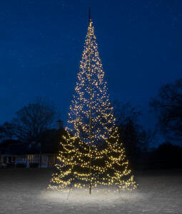 Julelys til 8m flagstang